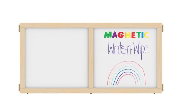 Kydz Suite® Panel - T-Height - 48" Wide - Magnetic Write-N-Wipe