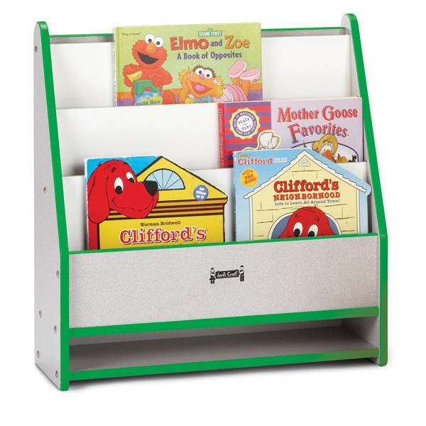 Rainbow Accents® Toddler Pick-A-Book Stand - Green