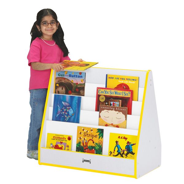 Rainbow Accents® Pick-A-Book Stand - Yellow