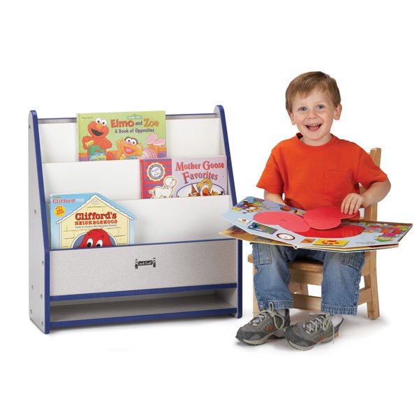 Rainbow Accents® Toddler Pick-A-Book Stand - Navy