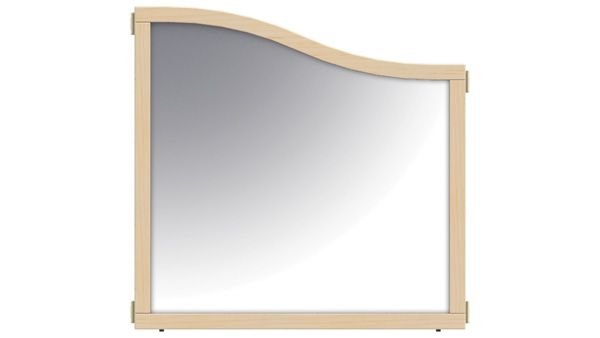 Kydz Suite® Cascade Panel - E To A-Height - 36" Wide - Mirror