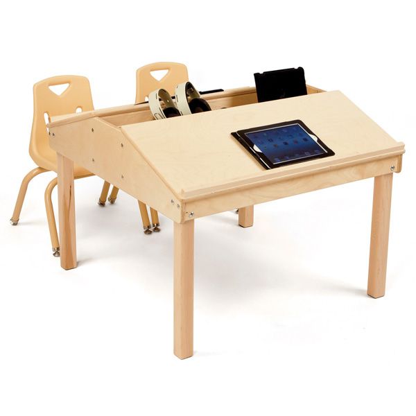 Jonti-Craft® Quad Tablet And Reading Table - 20.5" High