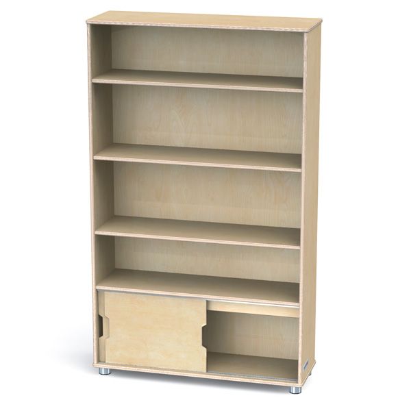 Truemodern® Four-Shelf Bookcase