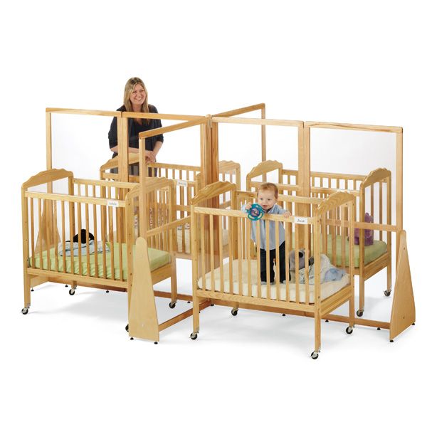 Jonti-Craft® See-Thru Quad Crib And Space Divider