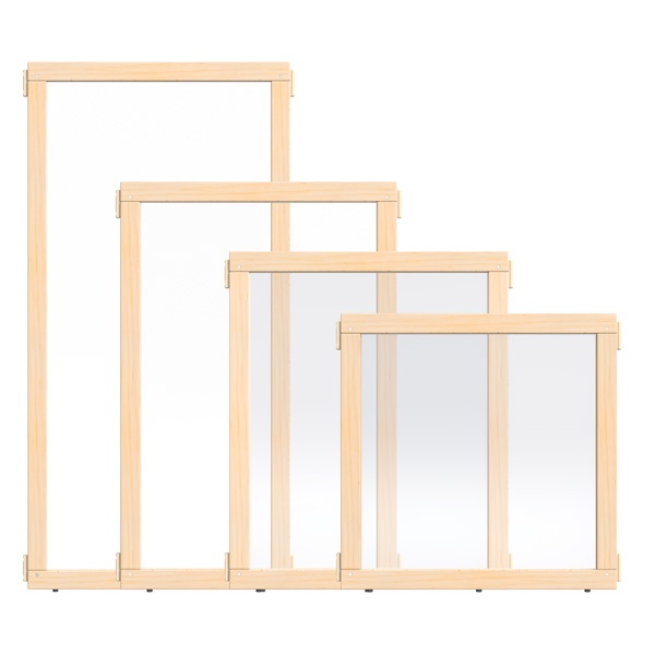 Kydz Suite® Panel - A-Height - 24" Wide - See-Thru