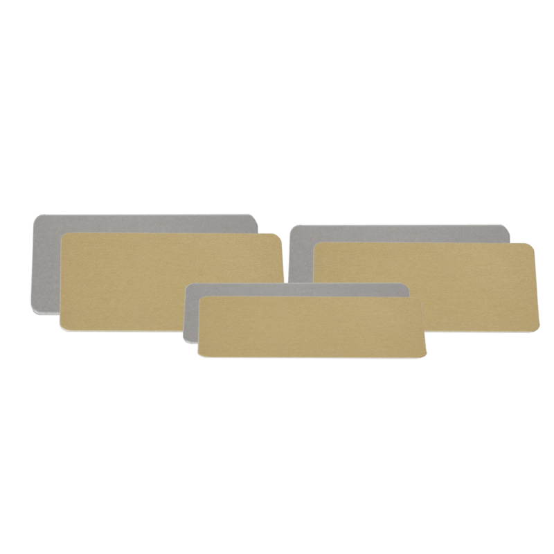 Satin Gold .025 Anodized Aluminum Sheet