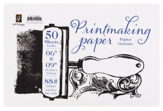 Printmaking Paper Packs - 88# 6" × 9" / 50
