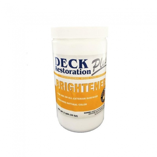 Deck & Wood Brightener Powder 2Lb Drp