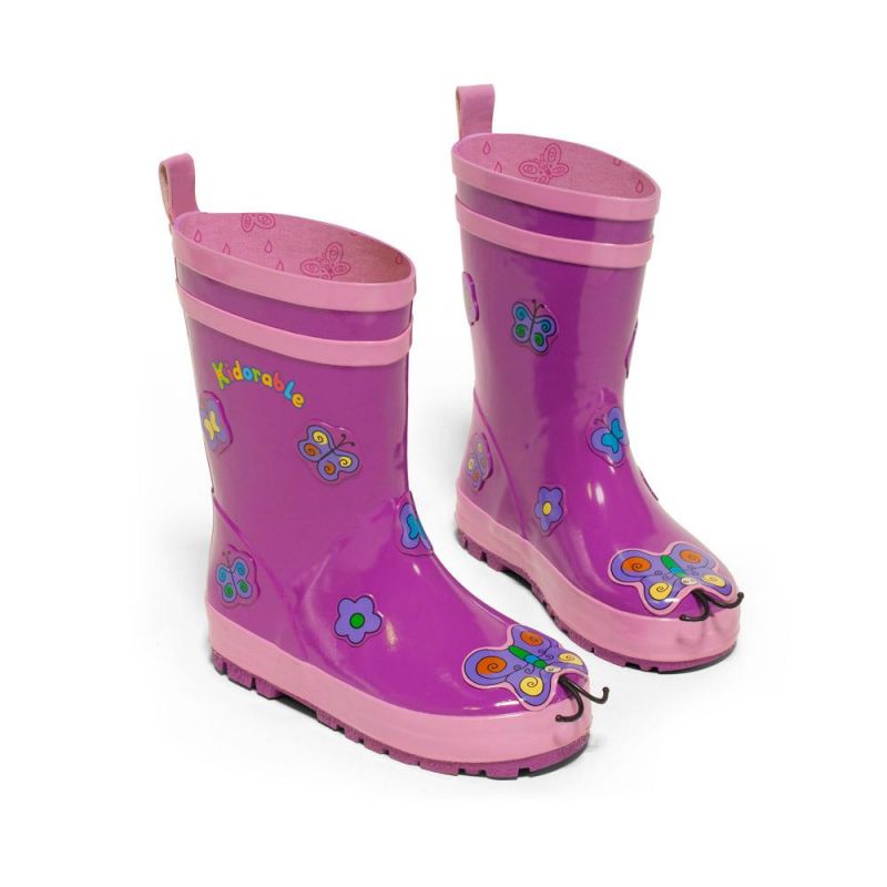 Butterfly Rain Boots