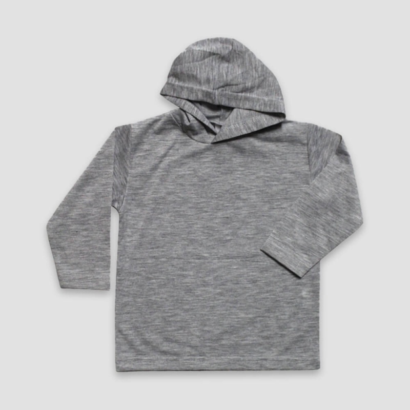 Baby Pullover Hoodie Tee – 100% Polyester