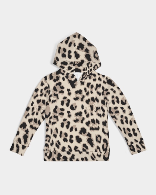 Kids Hoodie Leopard Print
