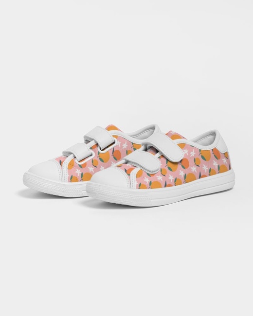 Kids Velcro Sneaker Oranges