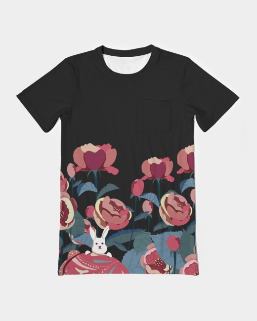 Men's Everyday Pocket Tee Roses