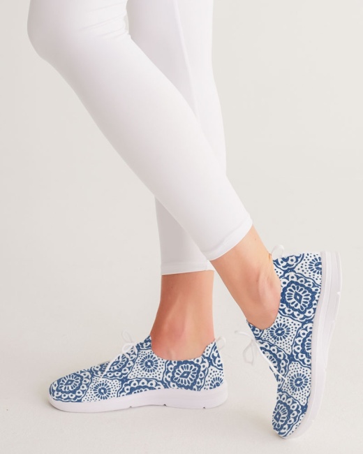 Women's Lace Up Flyknit Shoe Porcelain Collection
