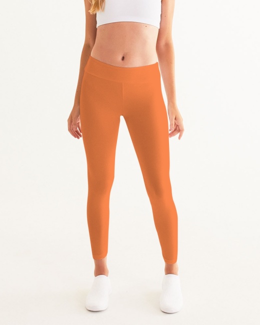 Women's Yoga Pants Hot Orange