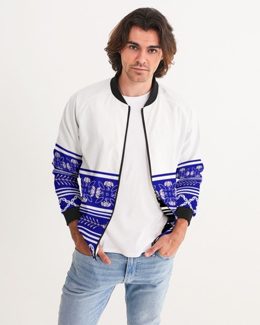 Men's Bomber Jacket Porcelain