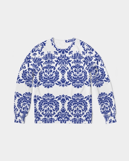 Men's Classic French Terry Crewneck Pullover Prosperous