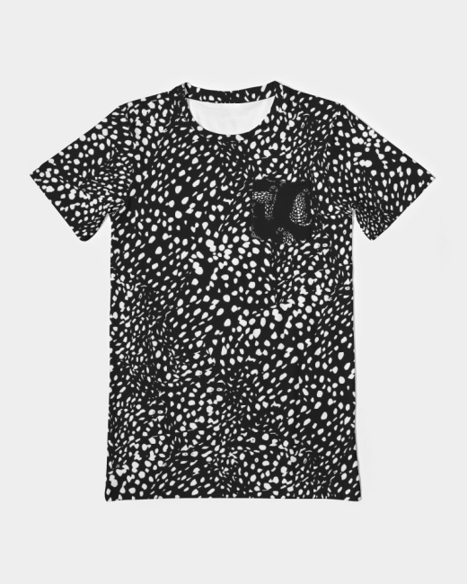 Men's Everyday Pocket Tee Cheetah Black