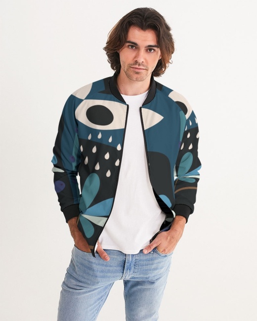 Men's Bomber Jacket Tear