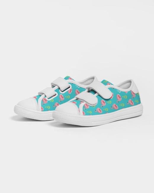 Kids Velcro Sneaker Flamingo Floaties