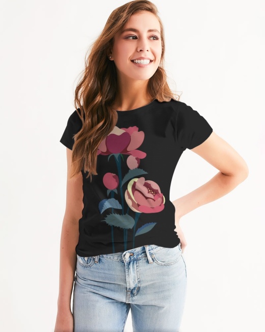 Women's Tee Roses