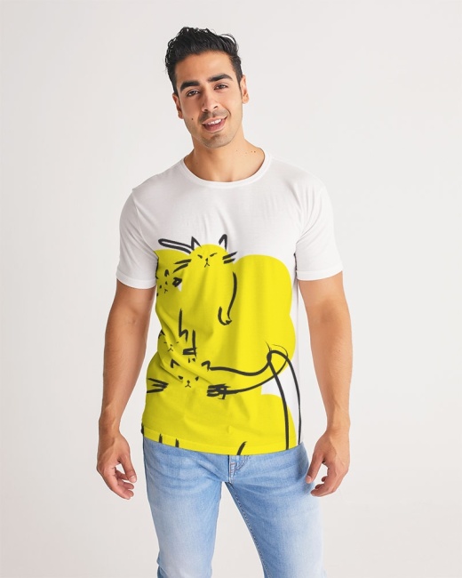 Men's Tee Love Cats