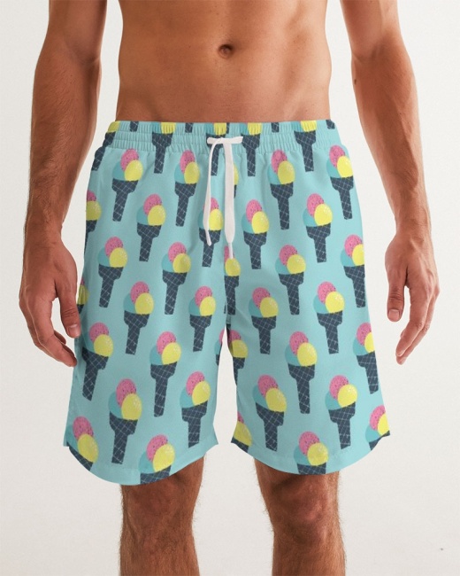 Men's Swim Trunk Ice Cream