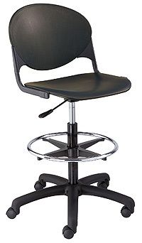 KFI "2000" Series Task Chair with Drafting Stool