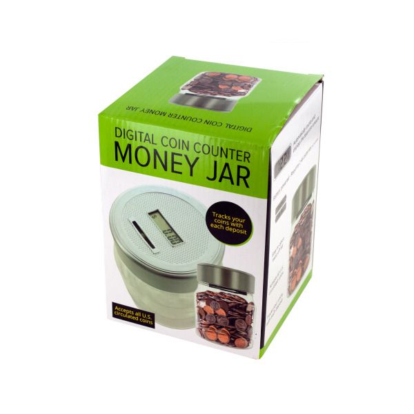 Digital Coin Counter Money Jar