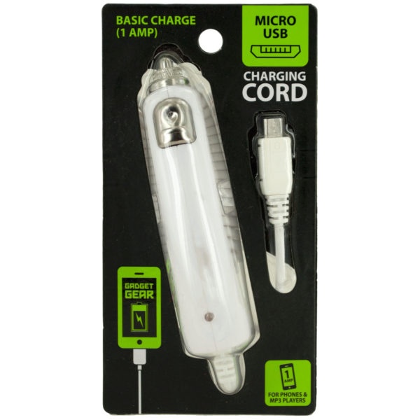 Micro Usb Car Charging Cord, Pack Of 10