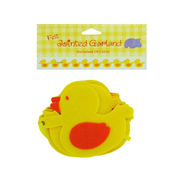 Rubber Ducky Garland, Pack Of 24