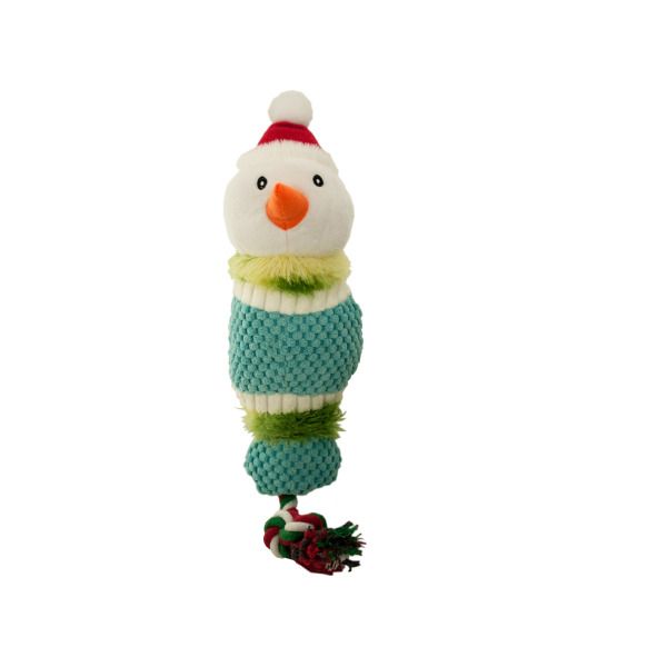 Christmas Character Knotted Dog Rope Toy