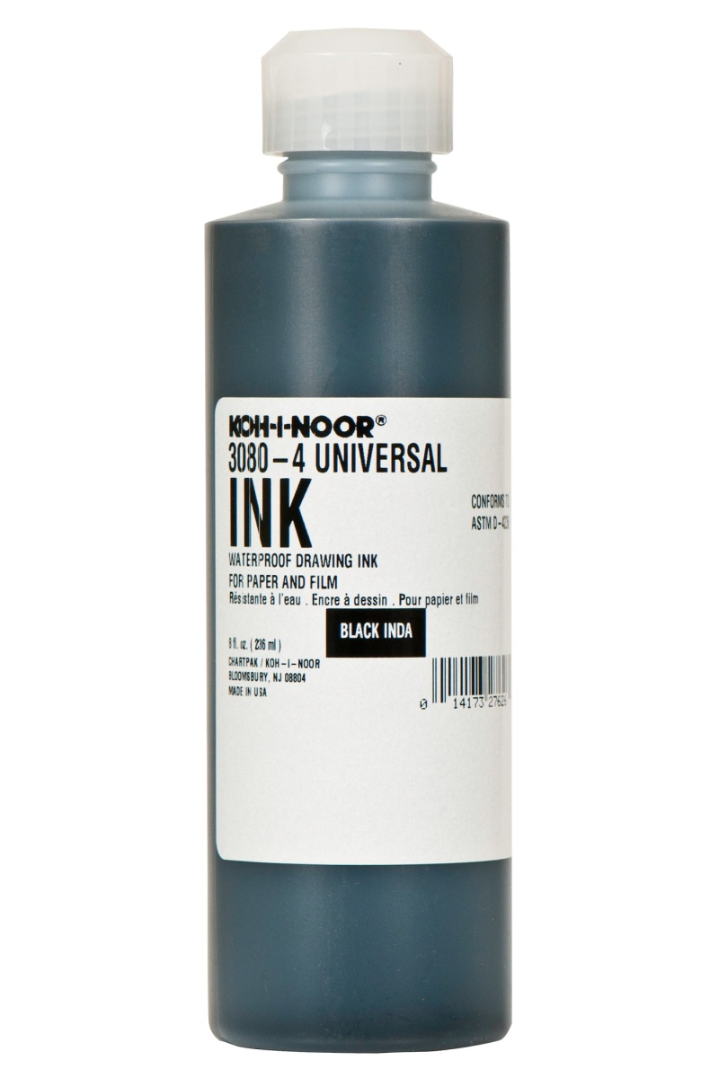  Koh-I-Noor® Universal® Inks - Red 3080F / .75 Oz