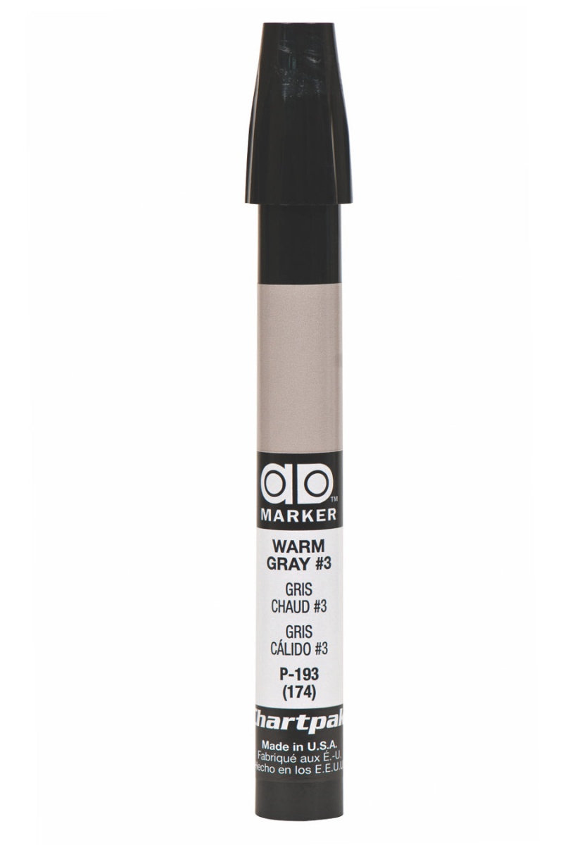 Chartpak Ad® Marker Grey Color Family