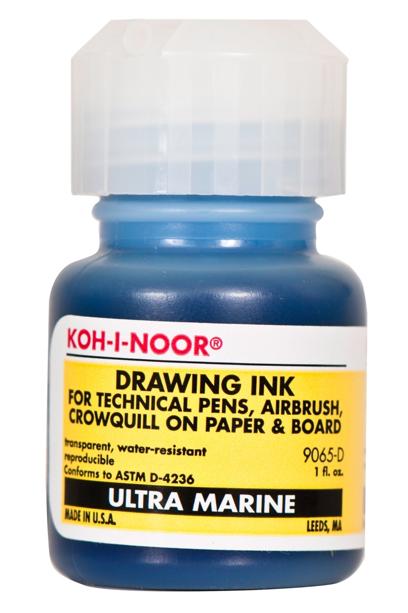 Koh-I-Noor® Drawing Ink 1 Oz. / Ultramarine 9065d