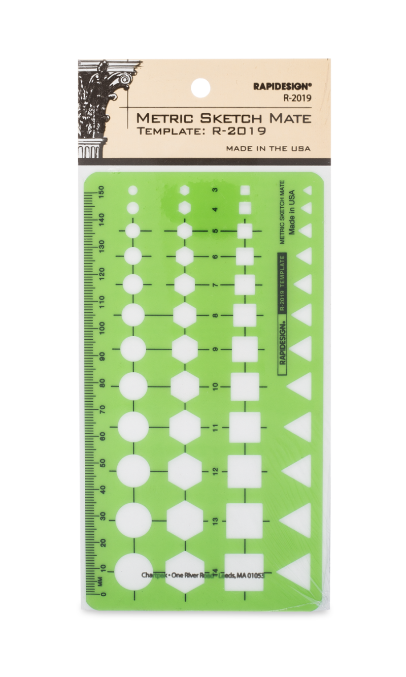 Buy Rapidesign Metric Sketch Mate Template Online - Accuracy and ...