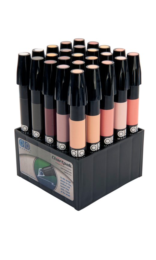 Chartpak Ad Marker Portrait Set