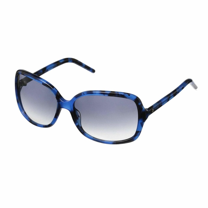 Marc Jacobs Marc 68/S-U1t/U3 Blue Havana Oversize Grey Gradient Lens ...