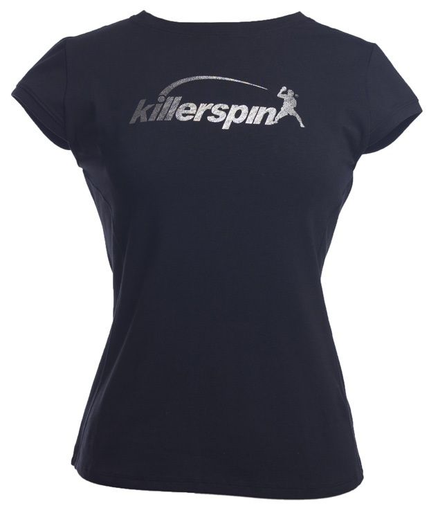 Killerspin Steely Girl Shirt: Black, Medium