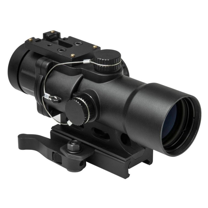 Compact Prismatic Scope - 3.5X32 - Blue/Green Illumination
