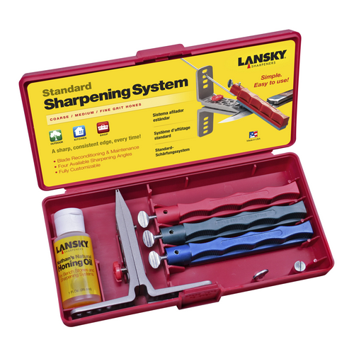 Standard 3-Stone Controlled-Angle Sharpening System