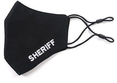 Sheriff Reusable Cotton Face Mask