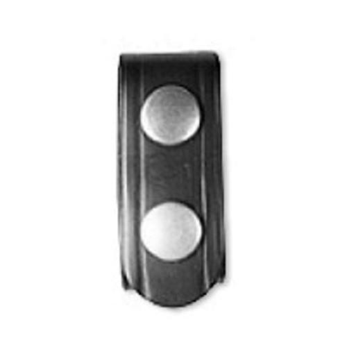 Black Plain-Finish Duty Belt Accessory