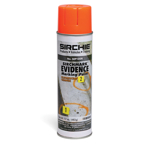 Fluorescent Sirchmark Evidence Marking Paint (Orange)