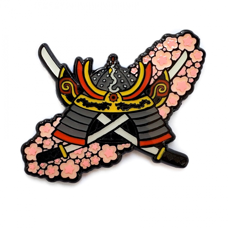 Sakura Samurai Pin