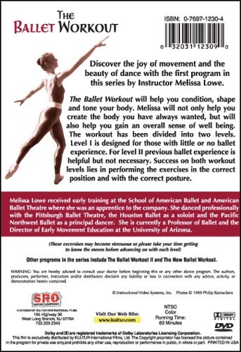 THE BALLET WORKOUT DVD 5 Dance