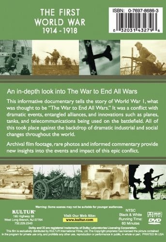 The First World War 1914-1918 DVD 5 History