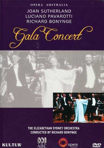 SUTHERLAND/PAVAROTTI BONYNGE GALA CONCERT DVD 9 Classical Music