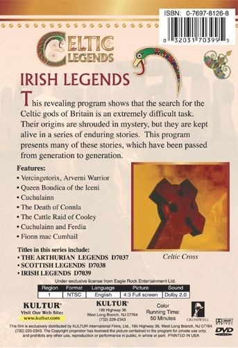 IRISH LEGENDS DVD 5 History