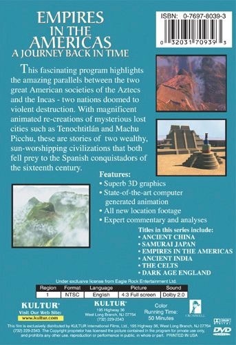 LOST TREASURES Vol. 3 - EMPIRES IN THE AMERICAS DVD 5 History